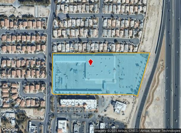  4500 N Tenaya Way, Las Vegas, NV Parcel Map