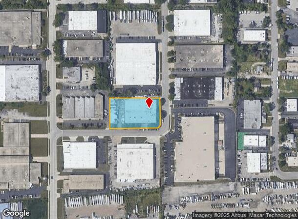 848 N Larch Ave, Elmhurst, IL Parcel Map