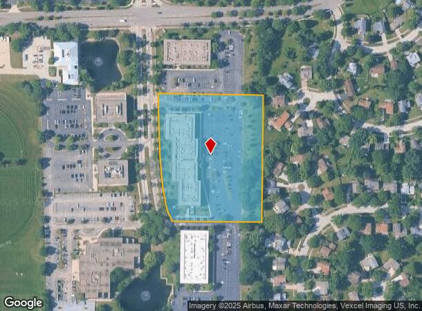  1730 Park St, Naperville, IL Parcel Map