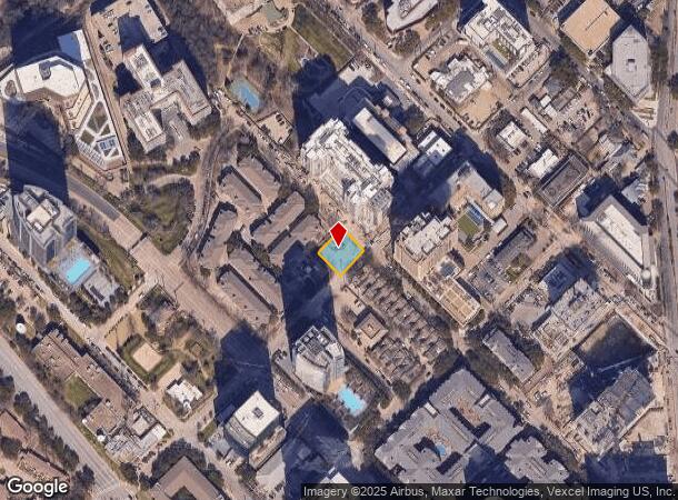  3001 Bookhout St, Dallas, TX Parcel Map