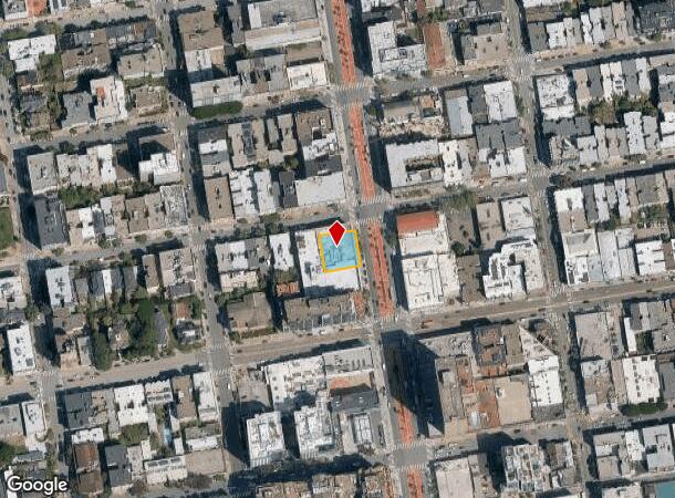  1699 Van Ness Ave, San Francisco, CA Parcel Map