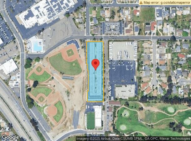  201 Country Club Ln, Oceanside, CA Parcel Map