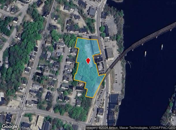  74 Water St, Augusta, ME Parcel Map