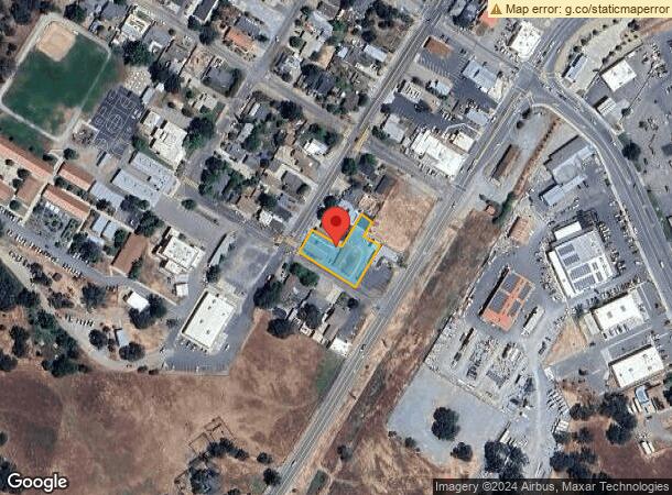  154 Pine St, Valley Springs, CA Parcel Map