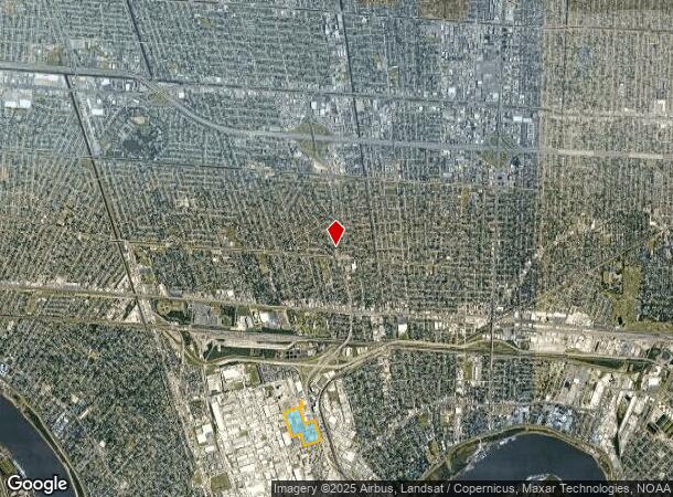  1004 S Clearview Pkwy, Metairie, LA Parcel Map