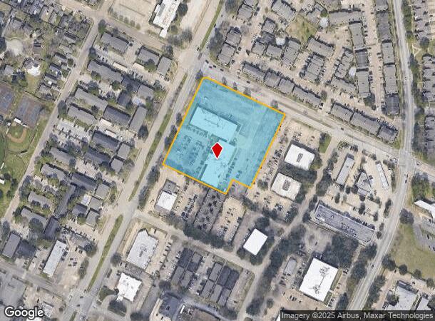 1300 Bay Area Blvd, Houston, TX Parcel Map