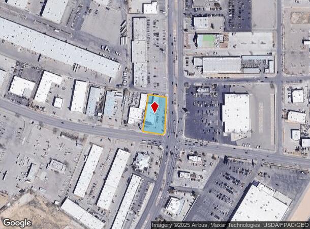  1443 N Lee Trevino Dr, El Paso, TX Parcel Map