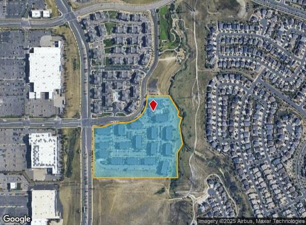  24750 E Applewood Cir, Aurora, CO Parcel Map