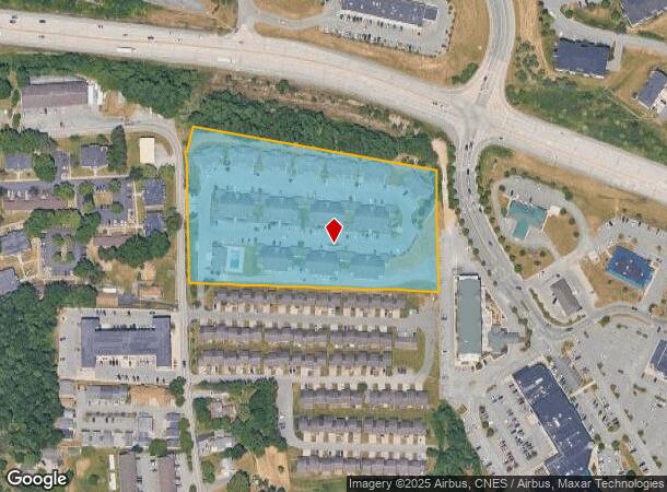 101 Orchard Xing, Morgantown, WV Parcel Map