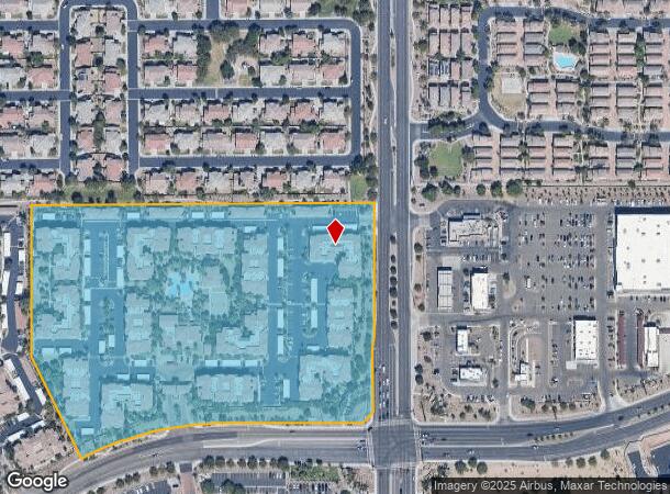 1480 E Pecos Rd, Gilbert, AZ Parcel Map