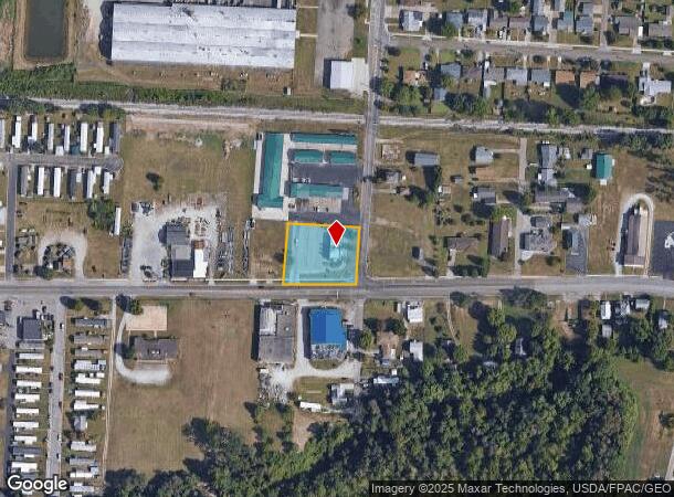  2500 Washington Blvd, Belpre, OH Parcel Map