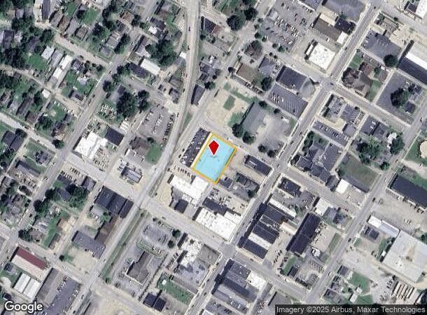  127 W 7Th St, Connersville, IN Parcel Map