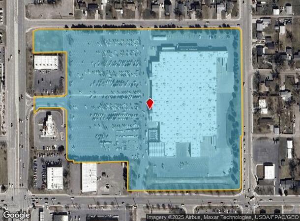 1649 Main St, Billings, MT Parcel Map