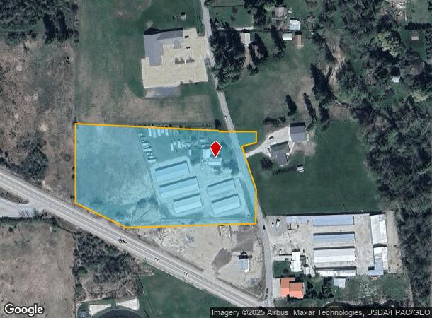 2201 Sand Canyon Rd, Chewelah, WA Parcel Map