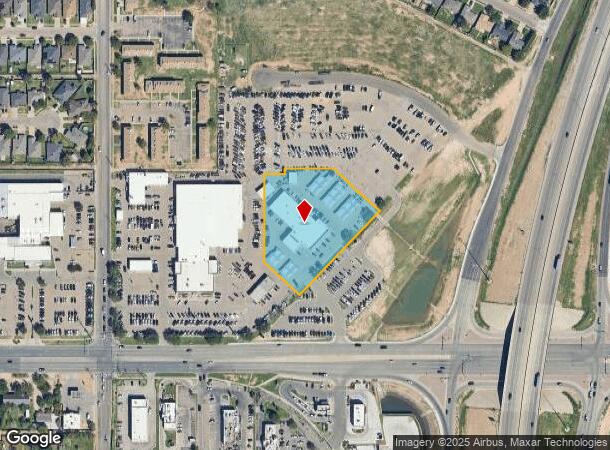 6006 19Th St, Lubbock, TX Parcel Map