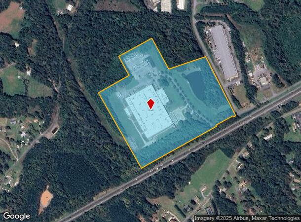  1000 Chain Dr, Morganton, NC Parcel Map