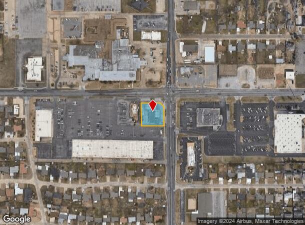  2100 Sw 59Th St, Oklahoma City, OK Parcel Map