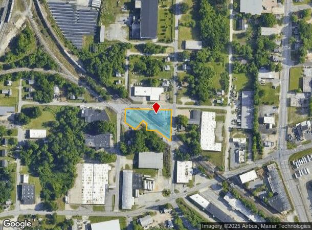  1003 Clinton Ave, High Point, NC Parcel Map