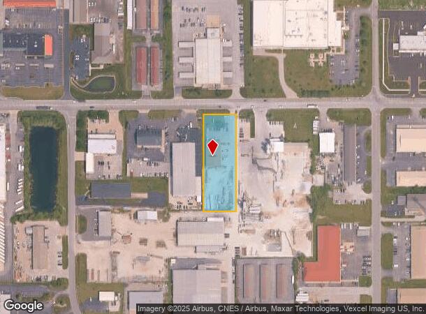 1205 E Summit St, Crown Point, IN Parcel Map