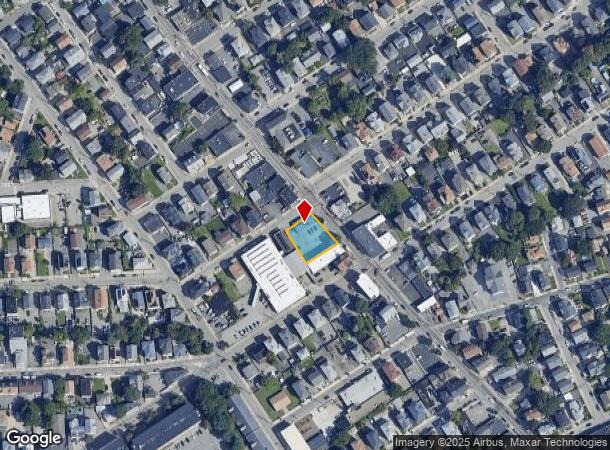 542 Dexter St, Central Falls, RI Parcel Map