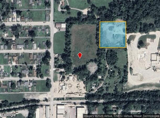  800 N Ohio St, Kokomo, IN Parcel Map