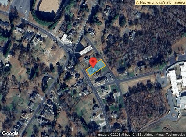  607 W Main St, Pilot Mountain, NC Parcel Map