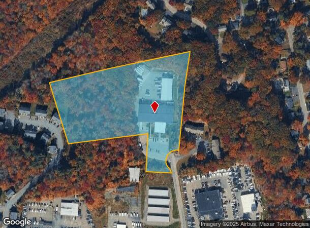  10 Caliper Rd, Whitman, MA Parcel Map