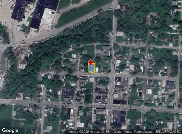  114 W Mulberry St, Baltimore, OH Parcel Map