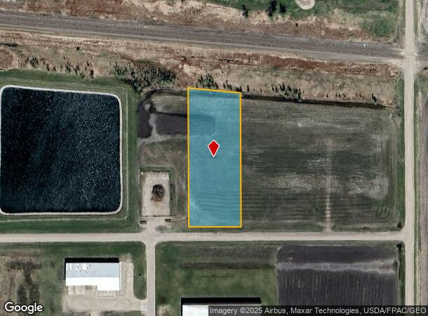 115 1St St, Mapleton, ND Parcel Map
