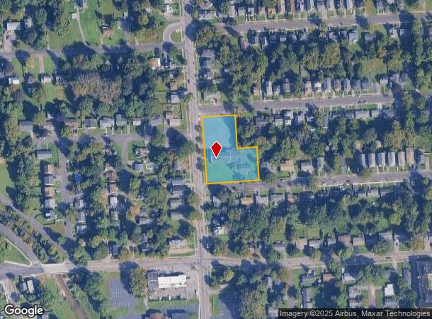 2929 Midland Ave, Syracuse, NY Parcel Map