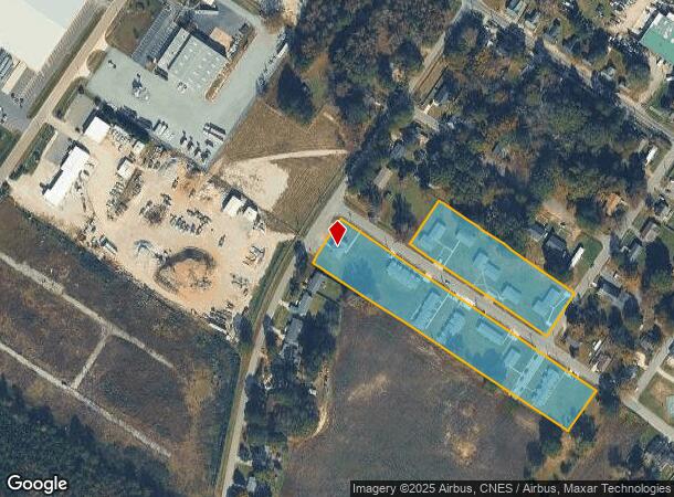 501 West St, Selma, NC Parcel Map