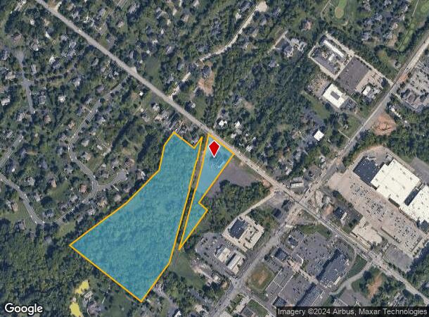  1486 Skippack Pike, Blue Bell, PA Parcel Map