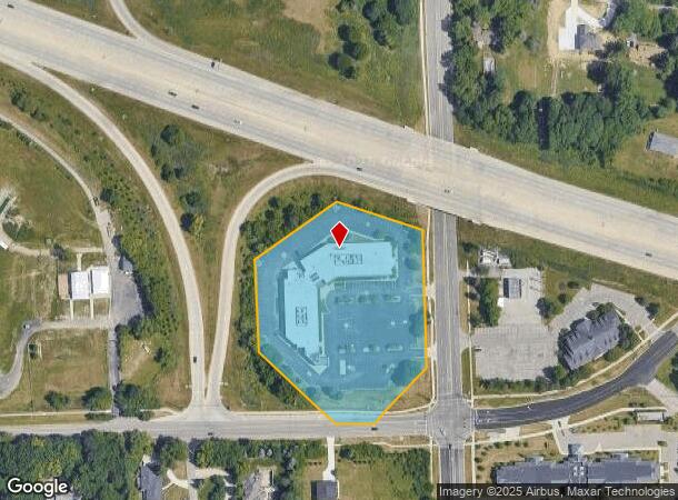  6001 N Adams Rd, Bloomfield Hills, MI Parcel Map