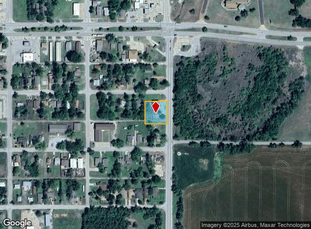  404 Se 7Th St, Anadarko, OK Parcel Map
