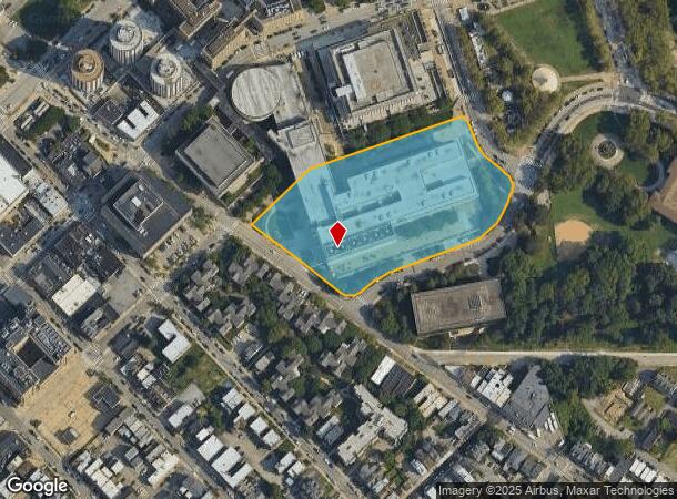 230 S Bouquet St, Pittsburgh, PA Parcel Map