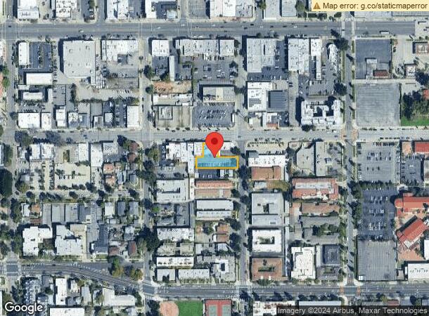  1224 E Green St, Pasadena, CA Parcel Map