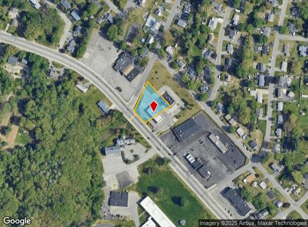 1643 Lakeview Ave, Dracut, MA Parcel Map