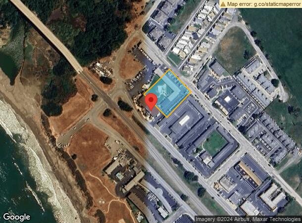  9520 Castillo Dr, San Simeon, CA Parcel Map