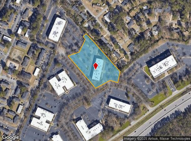  201 Executive Center Dr, Columbia, SC Parcel Map