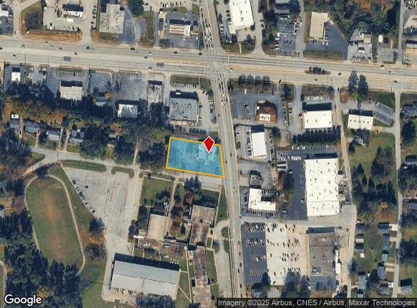 601 N Main St, Greer, SC Parcel Map