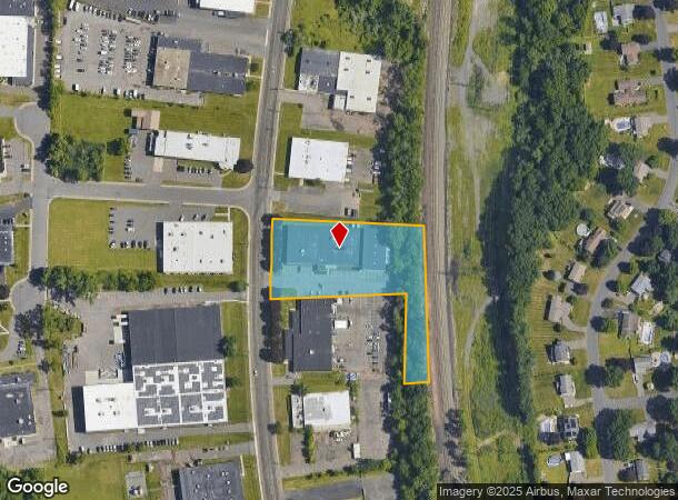  389 John Downey Dr, New Britain, CT Parcel Map