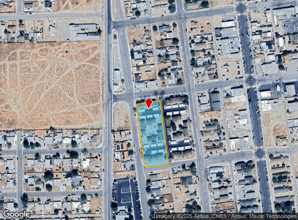 1901 Elm St, Rosamond, CA Parcel Map