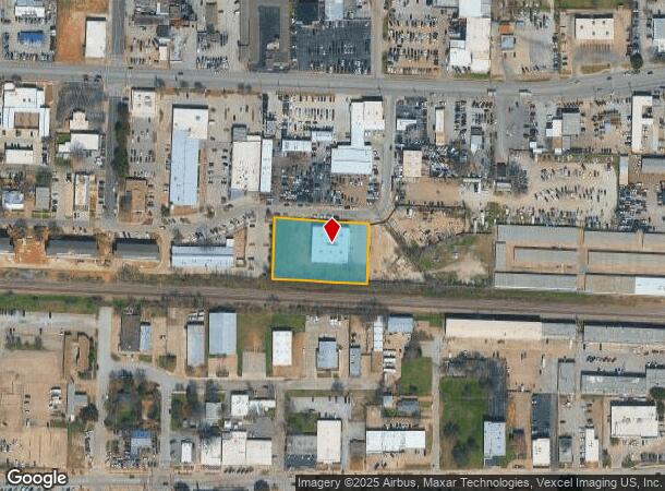 608 E Front St, Arlington, TX Parcel Map