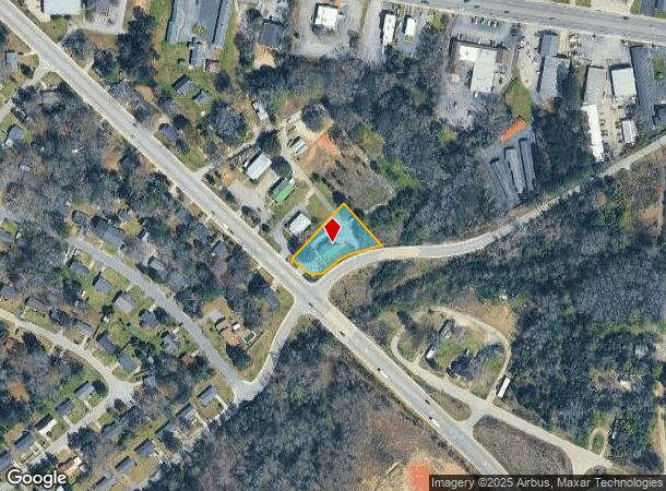  1206 Chestnut Ferry Rd, Camden, SC Parcel Map
