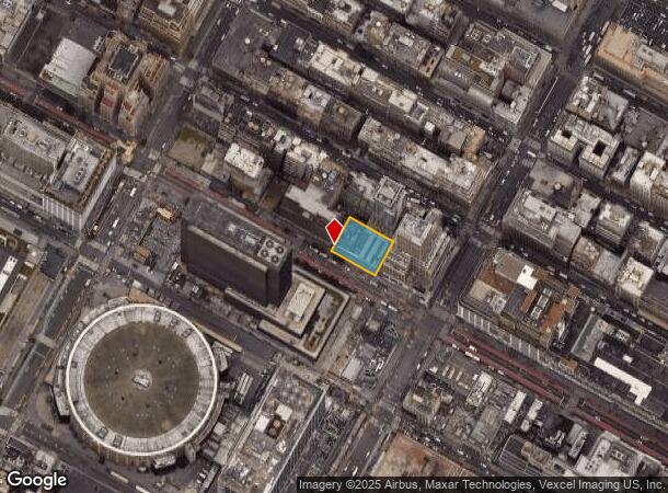 223 W 34Th St, New York, NY Parcel Map