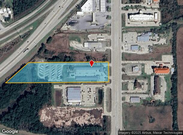 205 Spur 5, Winnie, TX Parcel Map