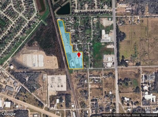 200 Avenue I, Alvin, TX Parcel Map