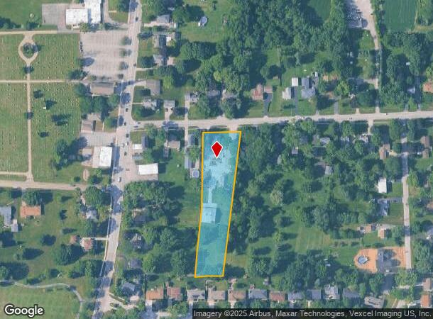 1115 Molitor Rd, Aurora, IL Parcel Map