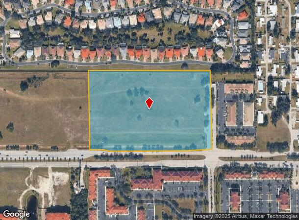9301 Corkscrew Rd, Estero, FL Parcel Map