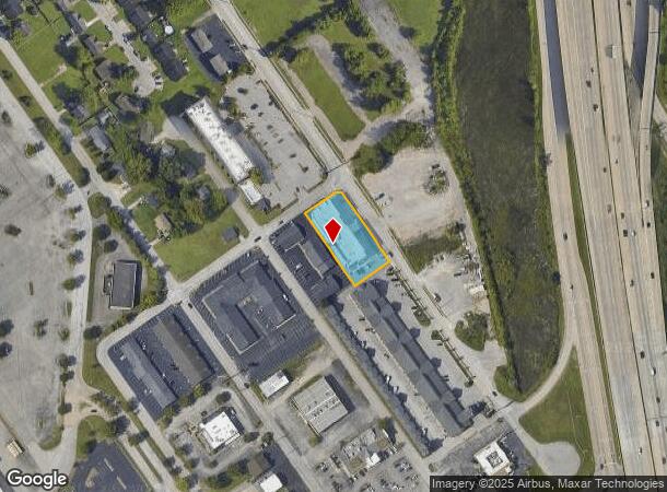  1425 Broadway St, Clarksville, IN Parcel Map